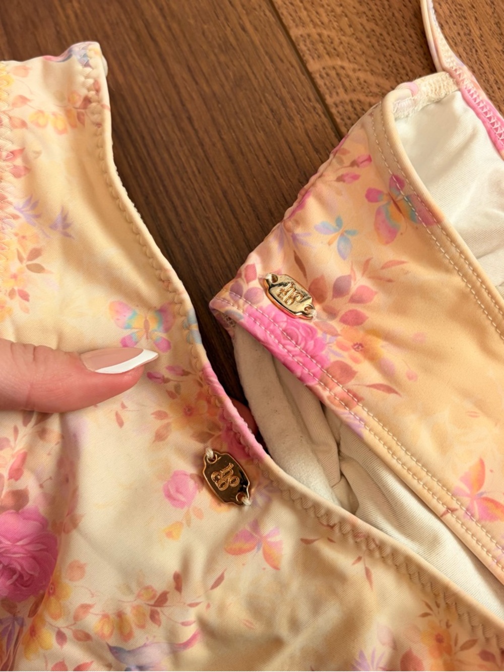 House of CB Floral Bikini Set - Picture 4 of 6